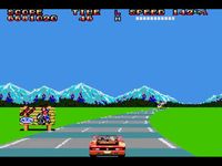 une photo d'Ã©cran de OutRun sur Sega Master System